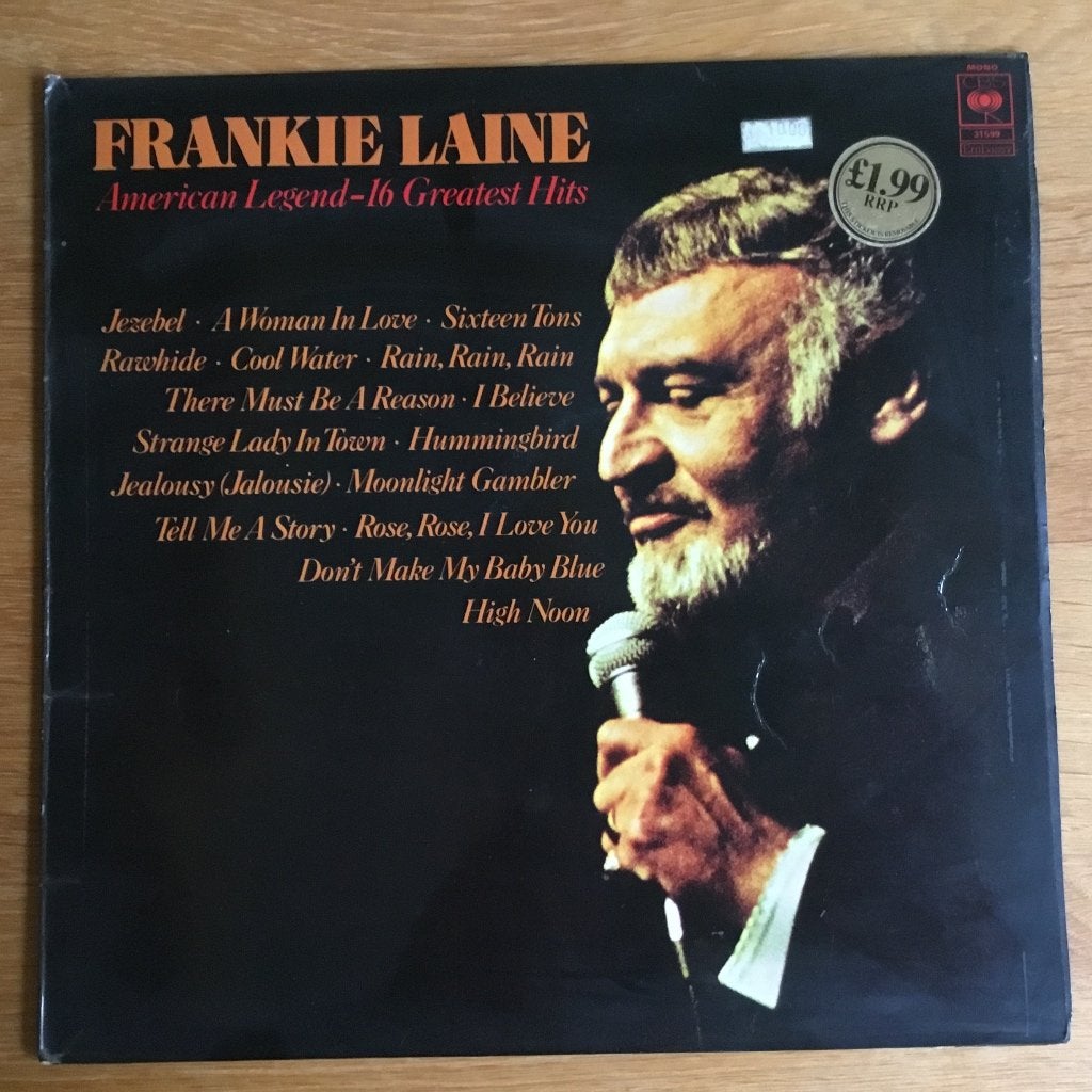 Frankie Laine - American Legend 16 Greatest Hits LP, Ophalen, Gebruikt, 12 inch