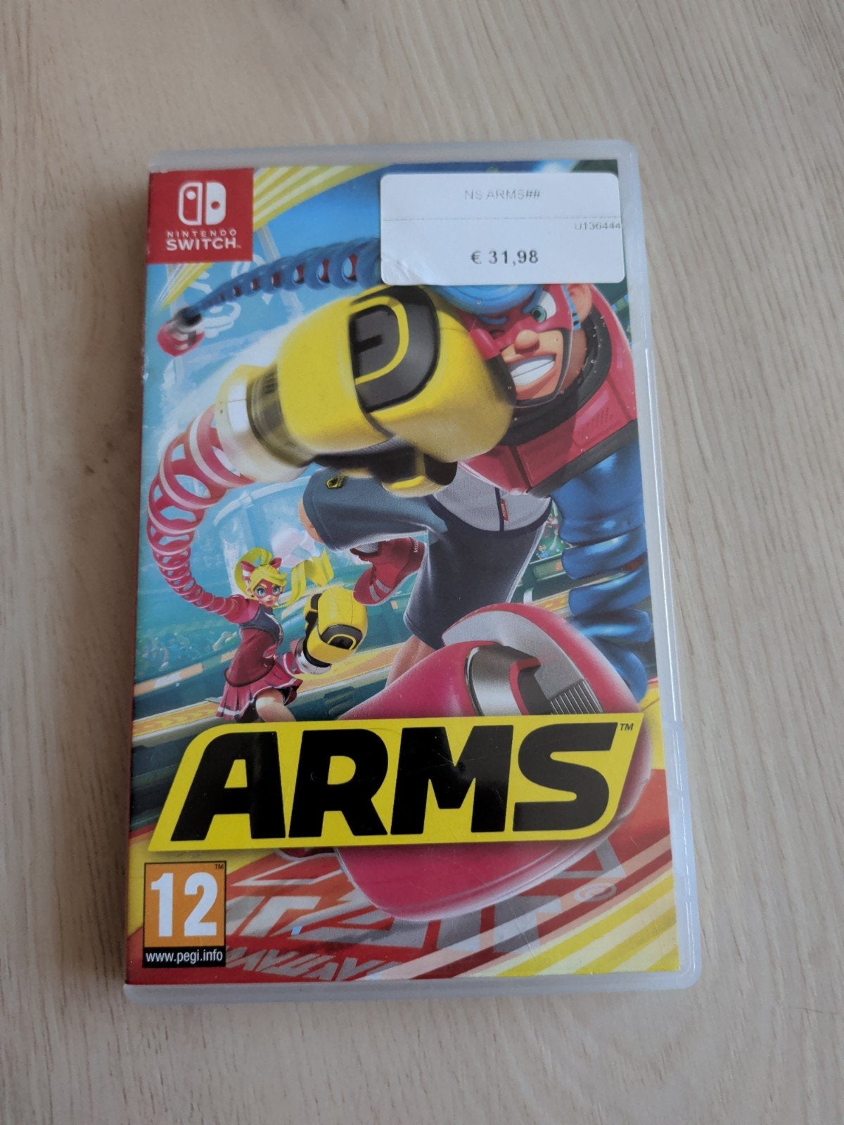 ARMS Nintendo Switch, Spelcomputers en Games, Avontuur en Actie, Gebruikt, Ophalen of Verzenden, Eén computer