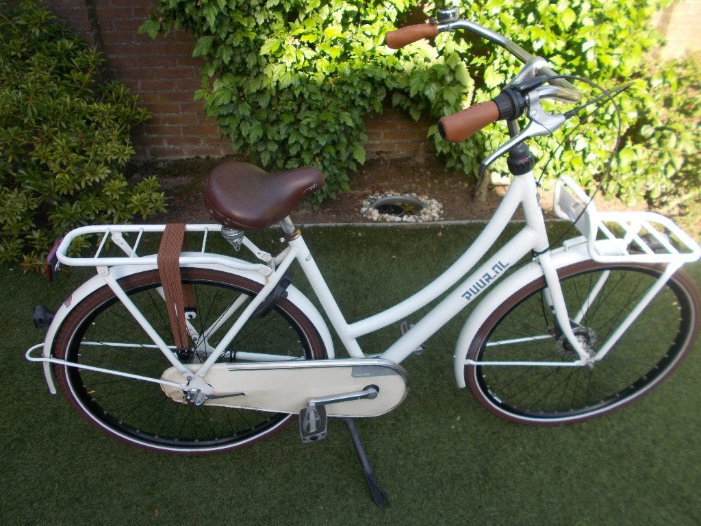 Gazelle Puur nl transportfiets 3v 54 cm nw banden, Ophalen, Terugtraprem, Versnellingen, 56 cm of meer