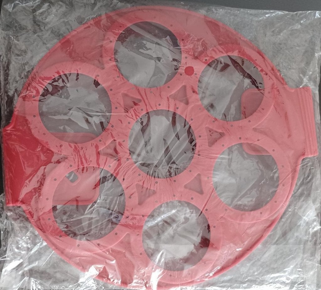 Siliconen pannenkoekvorm - 7 ronde vormen, Pannenkoekenpan, Overige materialen, Nieuw, Ophalen of Verzenden