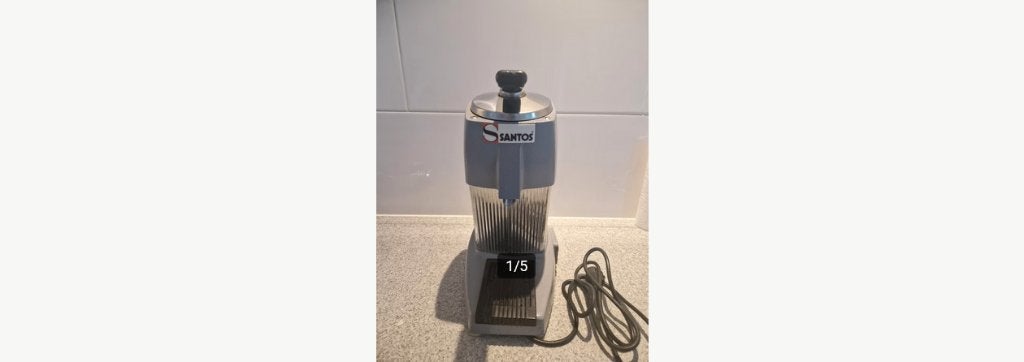 Santos Professionele Citruspers., Ophalen, Zo goed als nieuw, Elektrisch, Citruspers