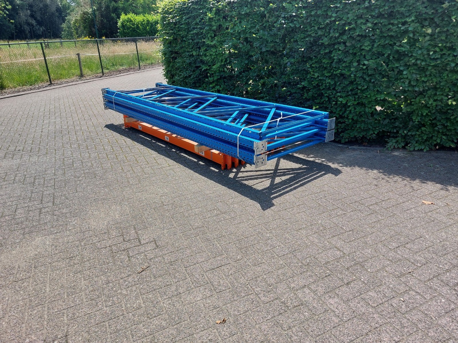 11,5 meter stow magazijnstelling palletstelling  stelling, Ophalen, 250 mm of meer