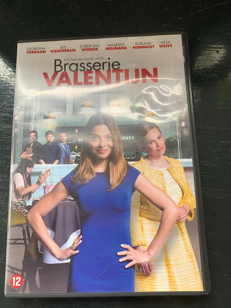 Brasserie Valentijn DVD - Romantische Komedie, Vanaf 12 jaar, Ophalen of Verzenden, Zo goed als nieuw, Romantische komedie
