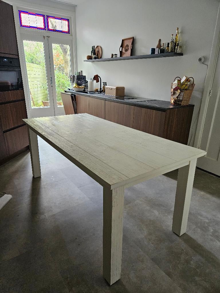 Eettafel, Ophalen, Gebruikt, 50 tot 100 cm, Vijf personen of meer