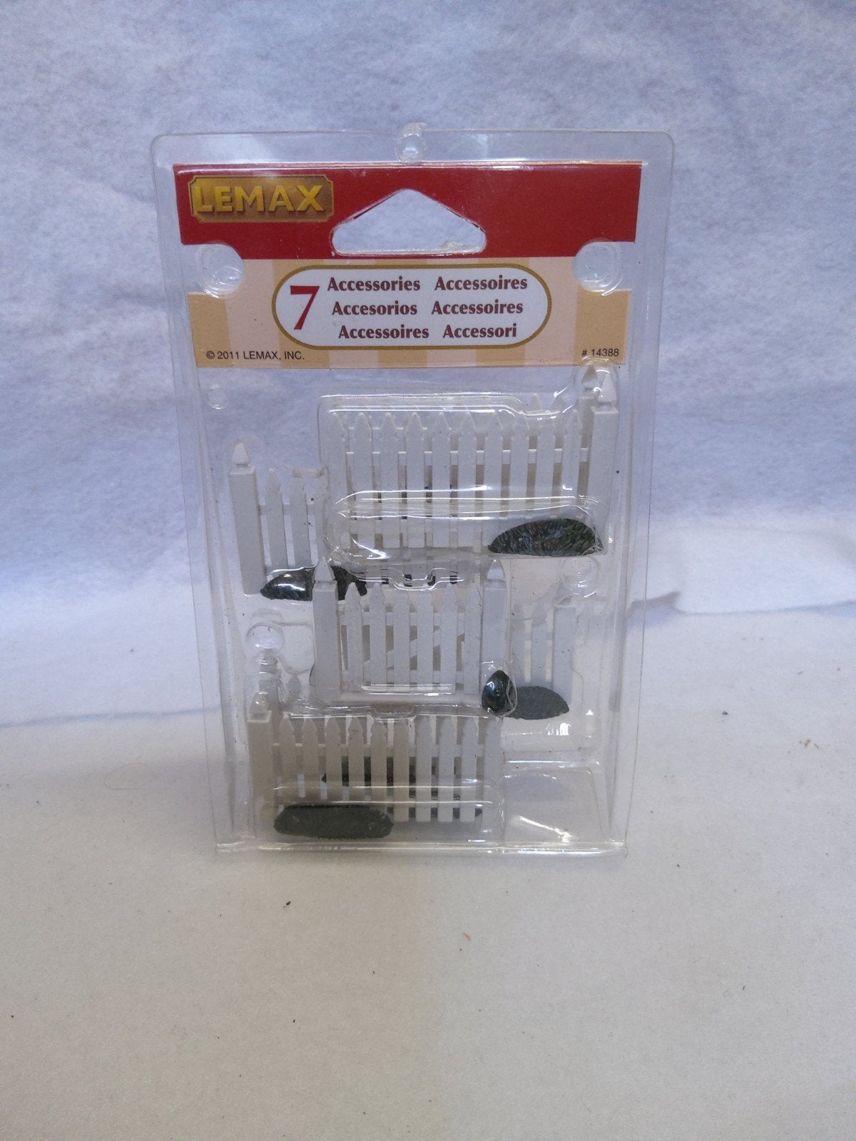 Lemax 14388 Kunststof Picket Hekje - Accessoires  B4, Ophalen of Verzenden, Nieuw