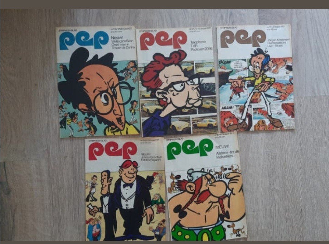Pep Stripweekblad - Diverse Uitgaven 1971/1972, Ophalen of Verzenden