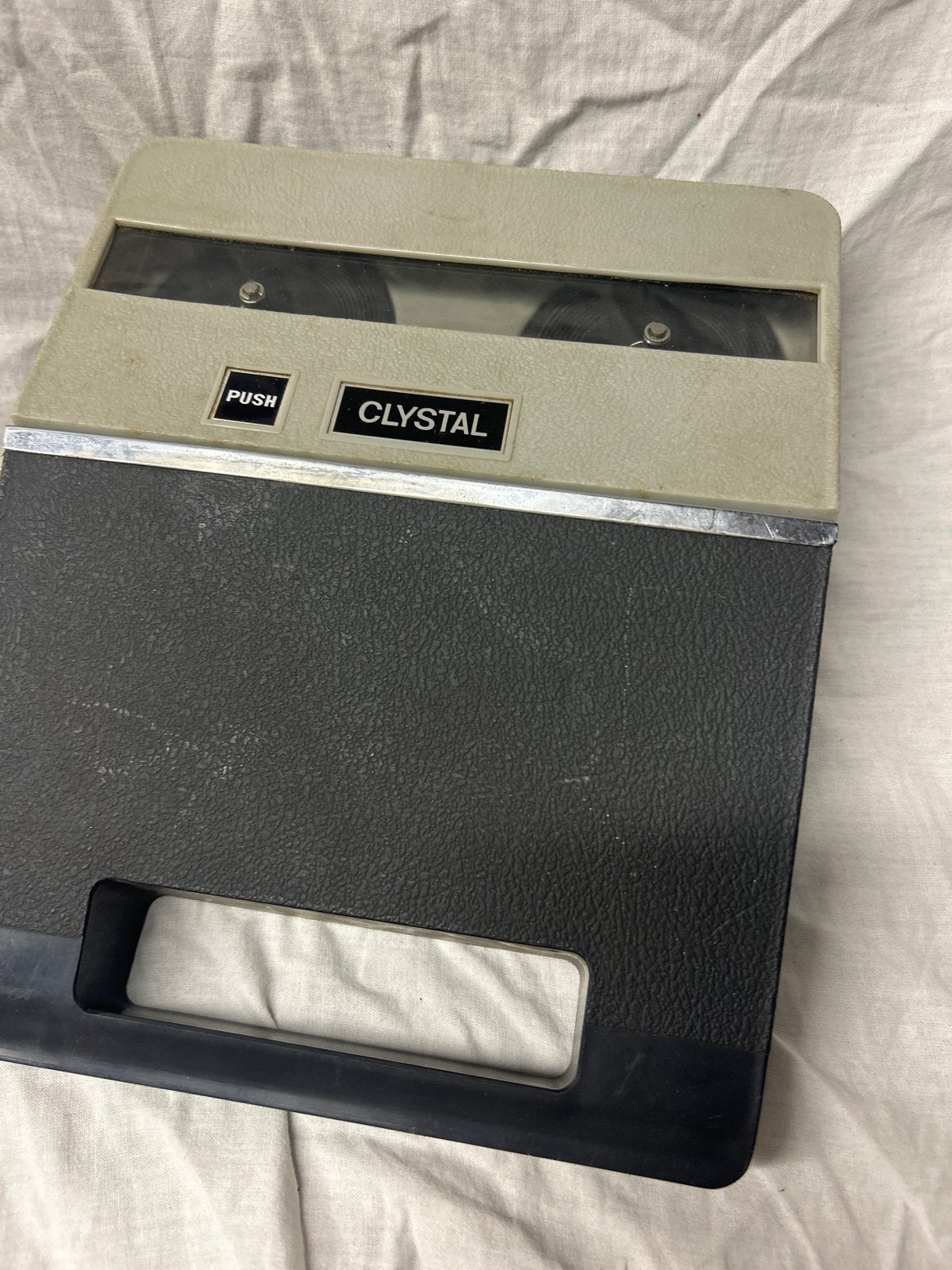 Vintage Crystal TR-563 Bandrecorder - Defect, Audio, Tv en Foto, Bandrecorders, Ophalen of Verzenden, Defecte bandrecorder