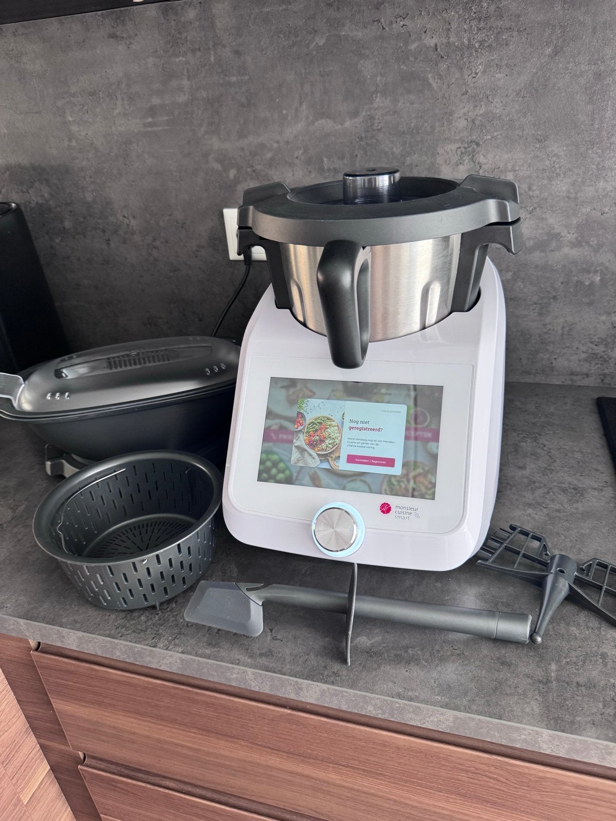Silvercrest Monsieur Cuisine Smart, Gebruikt, 3 snelheden of meer, Ophalen of Verzenden, 2 tot 3 liter