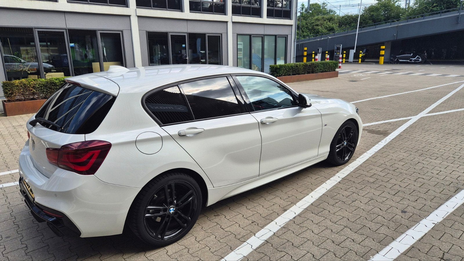 BMW 118i M  Aut 2018 Full Option, Euro 5, 1295 kg, Parkeerassistent, Wit
