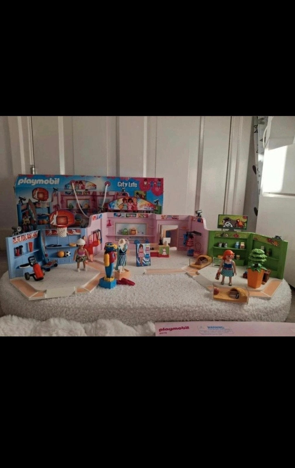 playmobil city live winkelgalerij 9078 5 - 12 jaar, Ophalen of Verzenden, Zo goed als nieuw, Toebehoren