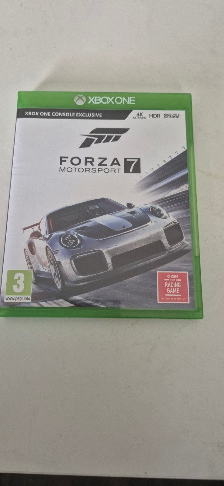 Forza Motorsport 7 Xbox One - Gebruikt, Goede Staat, Spelcomputers en Games, Online, Microsoft, 1 speler, Racen en Vliegen