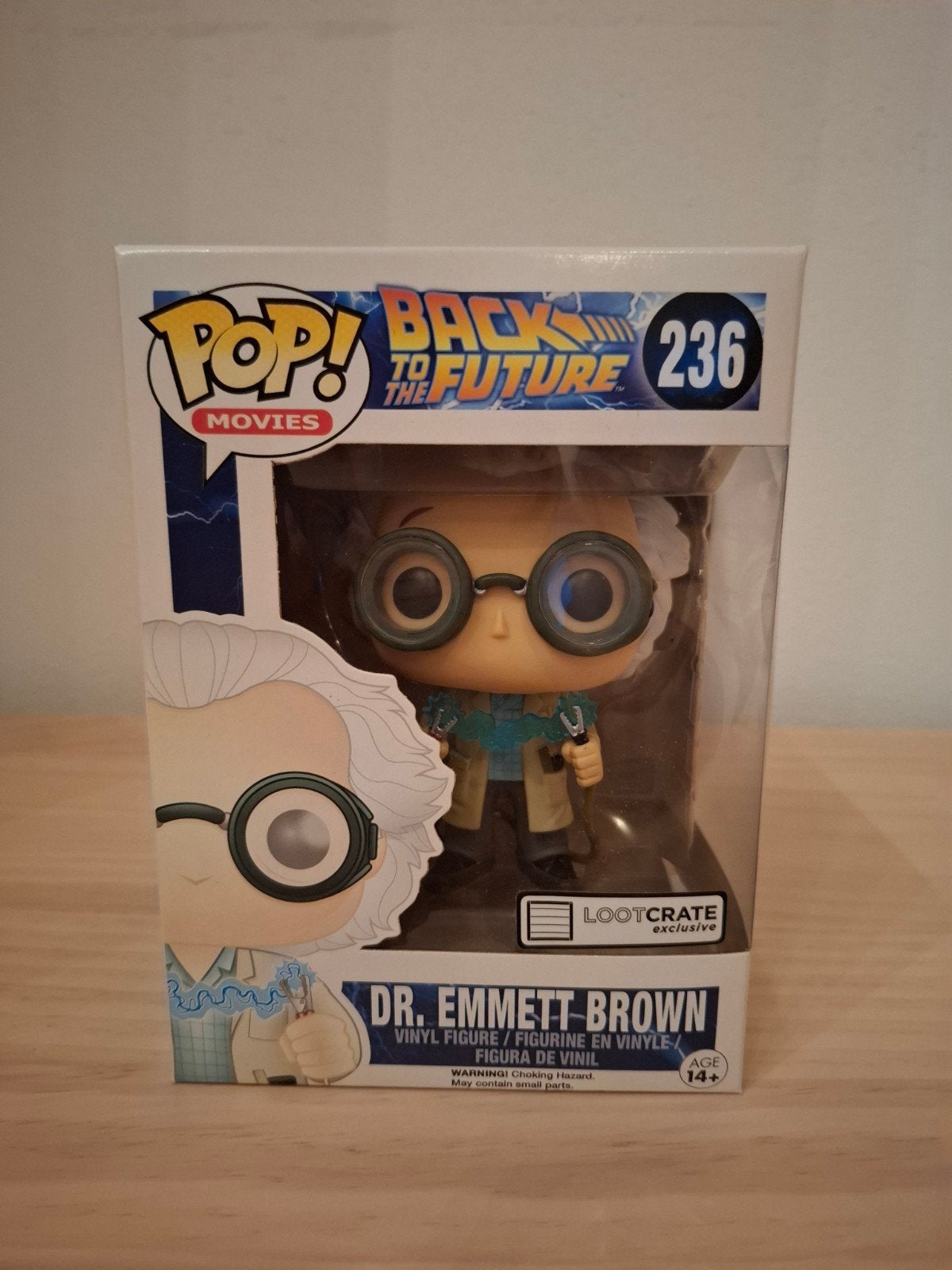 Funko Pop! Dr. Emmett Brown Back to the Future 236, Verzamelen, Ophalen of Verzenden, Nieuw