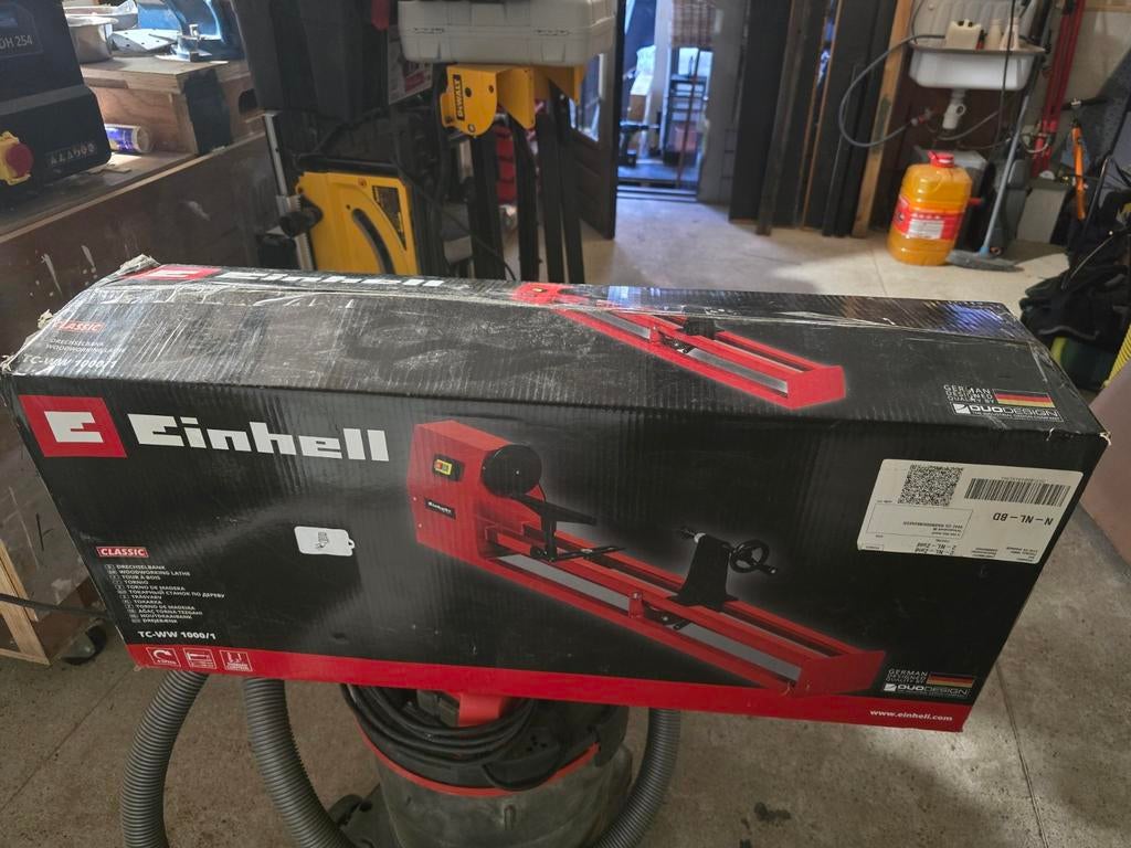 Einhell Classic TC-WW 1000/1 Houtdraaibank - Nieuw in doos, Ophalen, Nieuw, Houtdraaibank, 500 tot 1000 mm