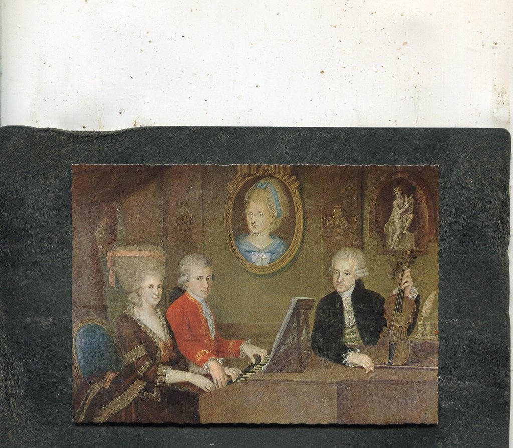 Ansicht J.N. della Croce - The Mozart Family, Verzenden, 1980 tot heden, Ongelopen