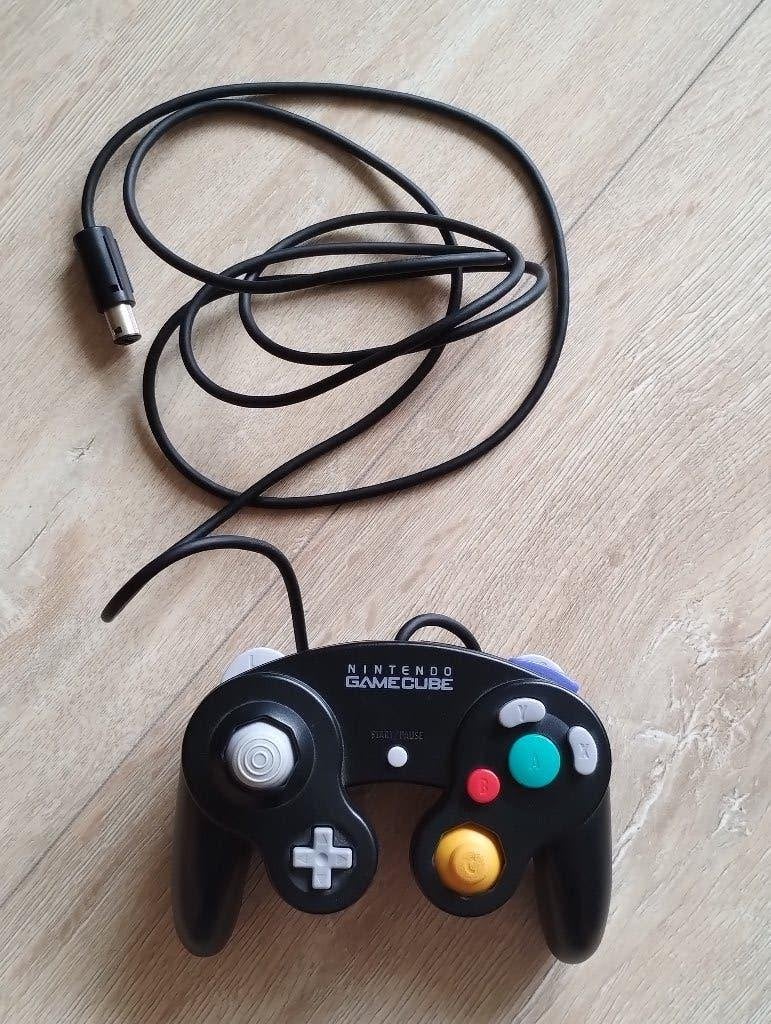 Zwarte GameCube controller (origineel Nintendo), Spelcomputers en Games, Spelcomputers | Nintendo Consoles | Accessoires, Ophalen of Verzenden