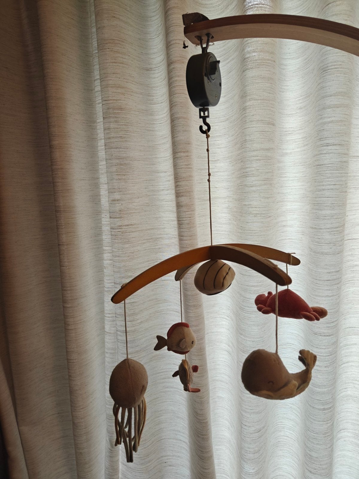 Little Dutch Baby Carillon - Onderwaterwereld Mobiel, Ophalen, Gebruikt, Mobiel, Met geluid