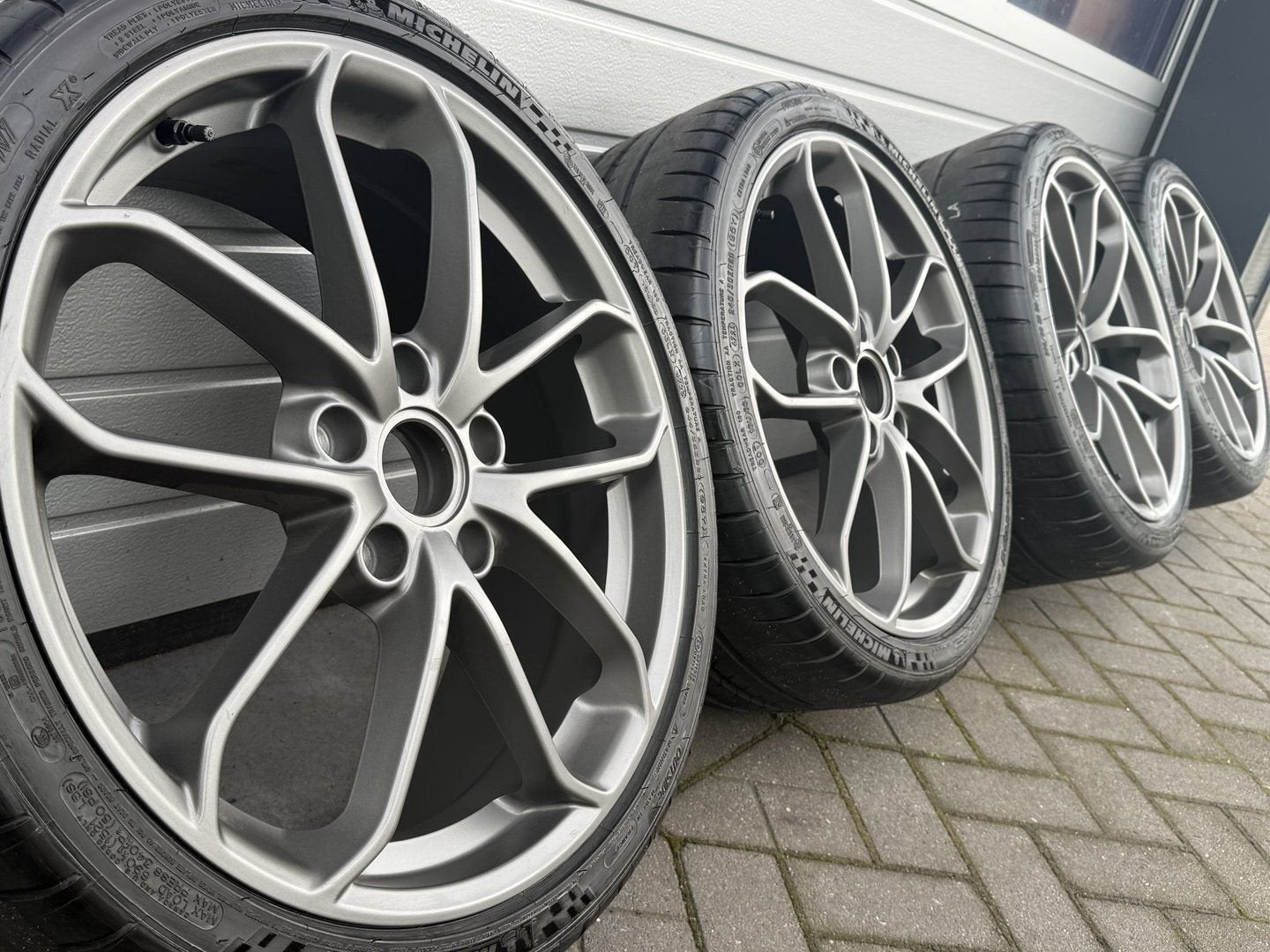 20 " Porsche Cayman S Spyder 982 718 Boxster GTS GT4 velgen, 245 mm, -, -, Banden en Velgen
