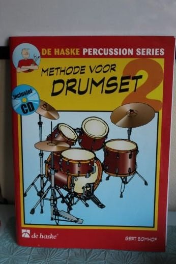 Methode voor drumset 2, Gebruikt, Overige genres, Drums of Percussie, Les of Cursus