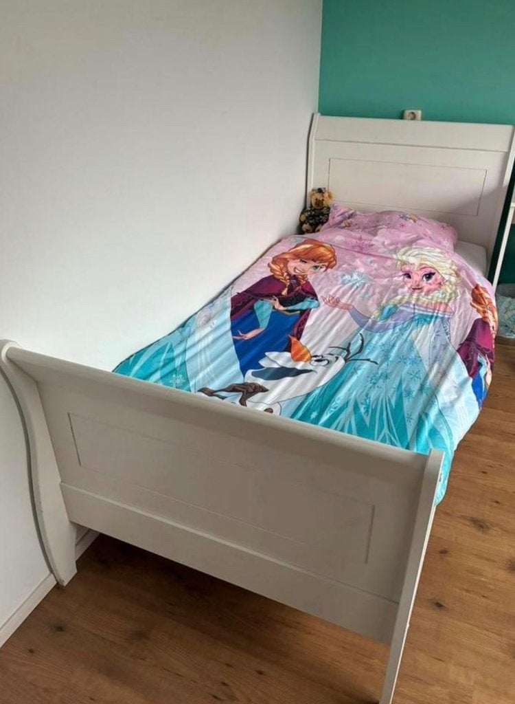 Eenpersoonsbed, 85 tot 100 cm, Gebruikt, 180 cm of meer, Ophalen