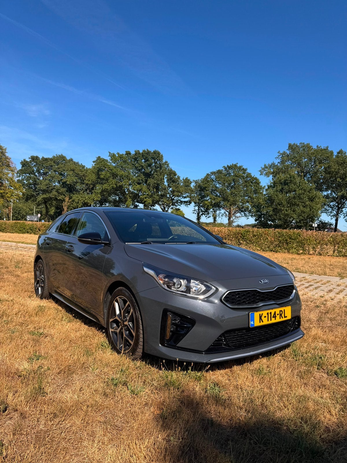 Kia (Pro) Cee d 1.0 T-gdi 120pk 2021 Grijs GT Line Pano, Auto's, Kia, Voorwielaandrijving, Origineel Nederlands, Stationwagon