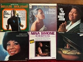 Originele jazz/blues/pop vinyl zangeressen + jazz musici, Cd's en Dvd's, Ophalen, Originele persing, Zo goed als nieuw, 12 inch