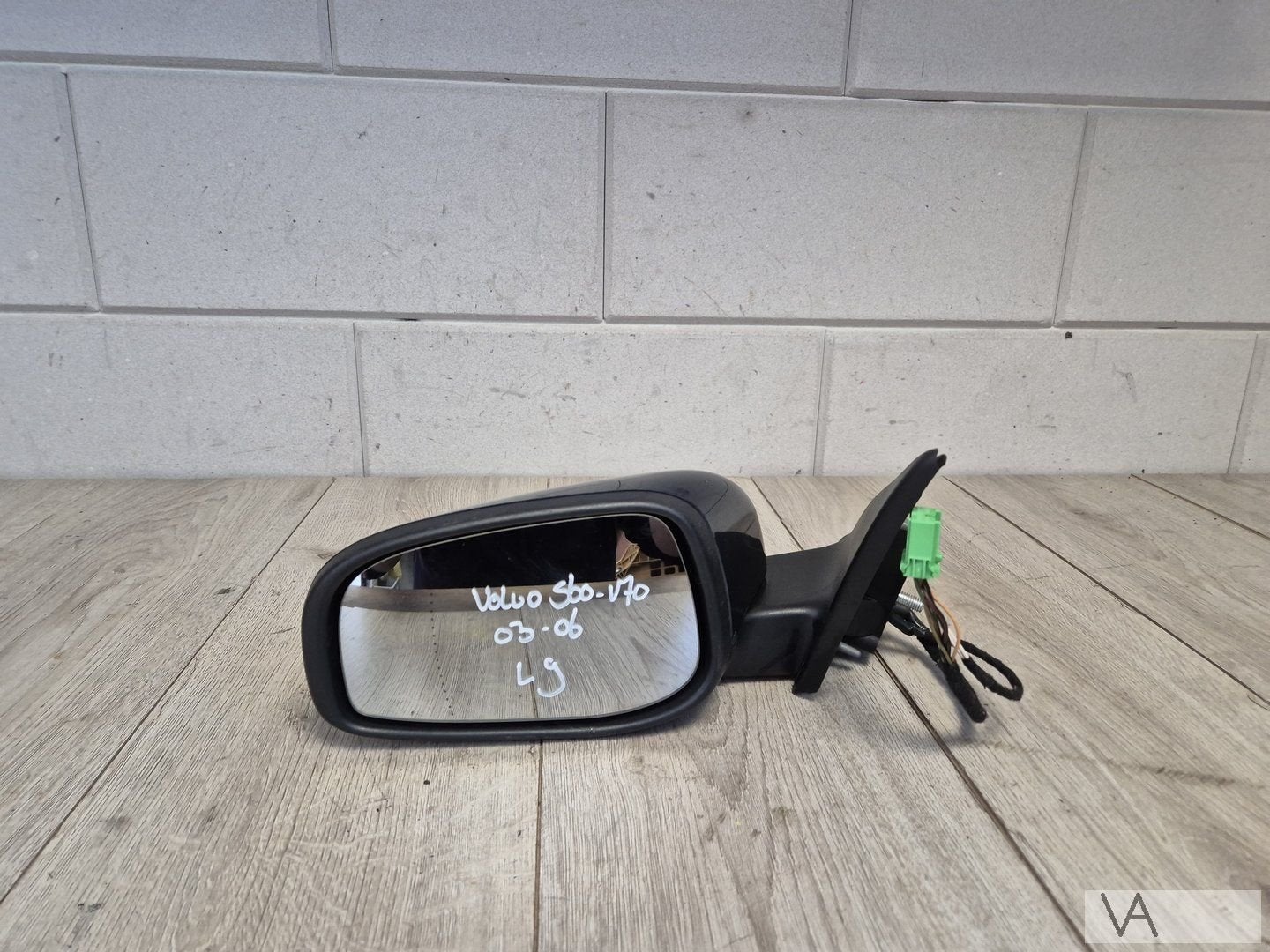 Volvo S60 V70 2003 - 2006 spiegel links 9 draden €75 lampje, Gebruikt, -, -, Ophalen of Verzenden