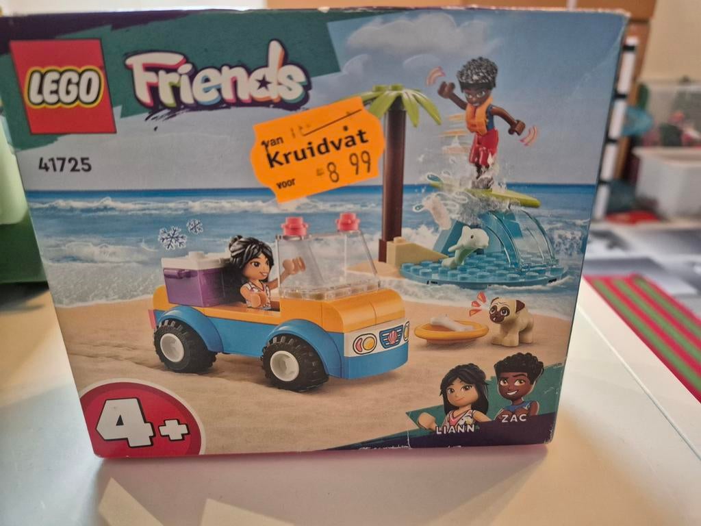 Nieuwe LEGO Friends 41725 Strandbuggy set - Ongeopend!, Ophalen of Verzenden
