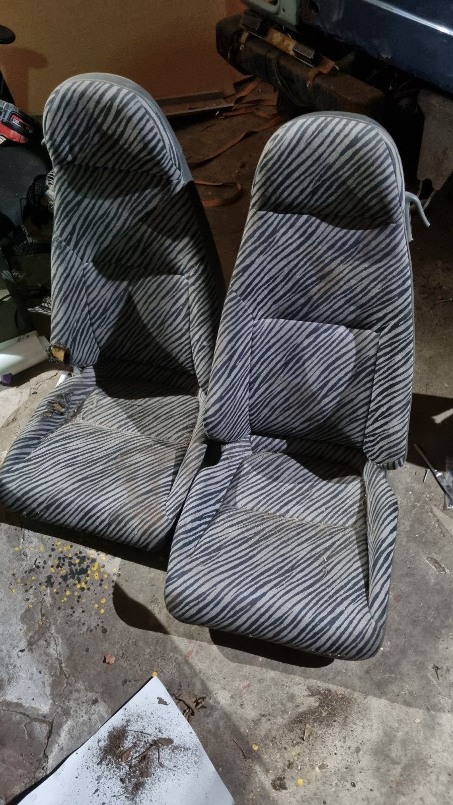 Zebraprint stoelen honda beat pp1, Ophalen of Verzenden, Gebruikt, Honda