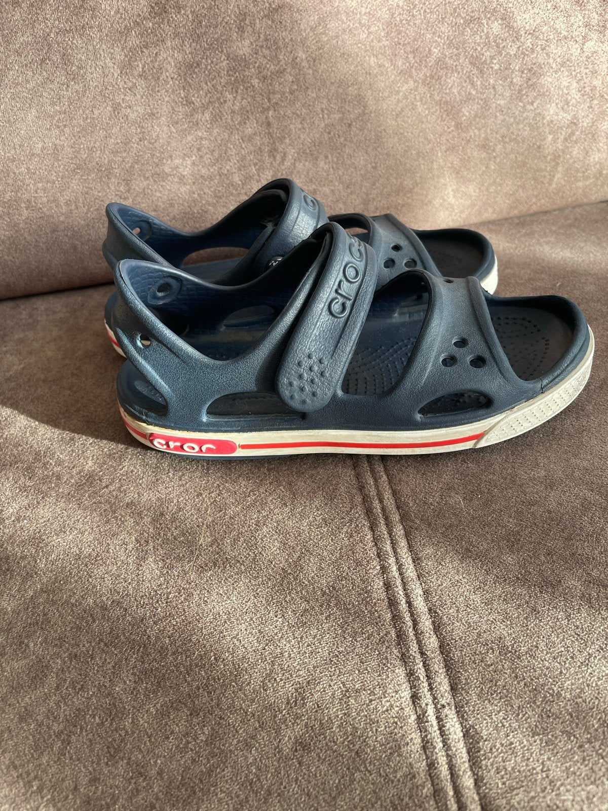 Crocs sandalen maat C13 -, Ophalen of Verzenden, Gebruikt, Jongen of Meisje, Schoenen