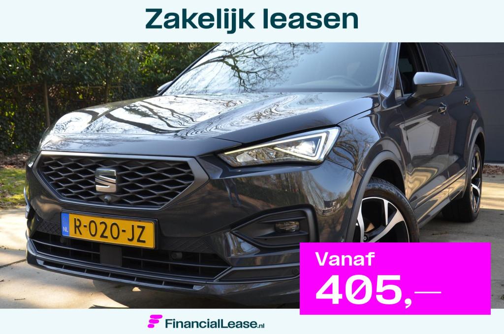 SEAT Tarraco 1.5 TSI FR Business Intense 7 Persoons Automaat, 4 cilinders, 150 pk, Adaptive Cruise Control, Origineel Nederlands