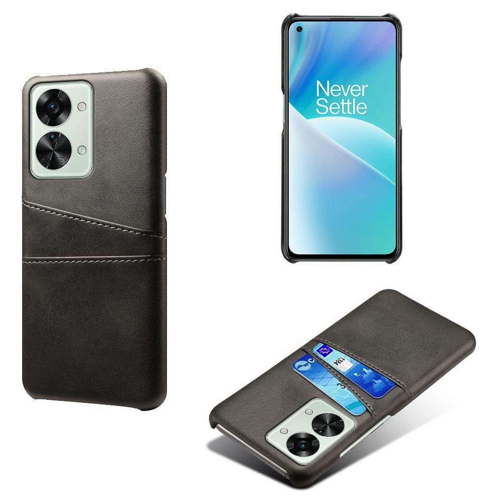 Backcover + Glas Screenprotector voor OnePlus Nord 2T_ Zwart, Verzenden, Nieuw, Hoesje of Tasje