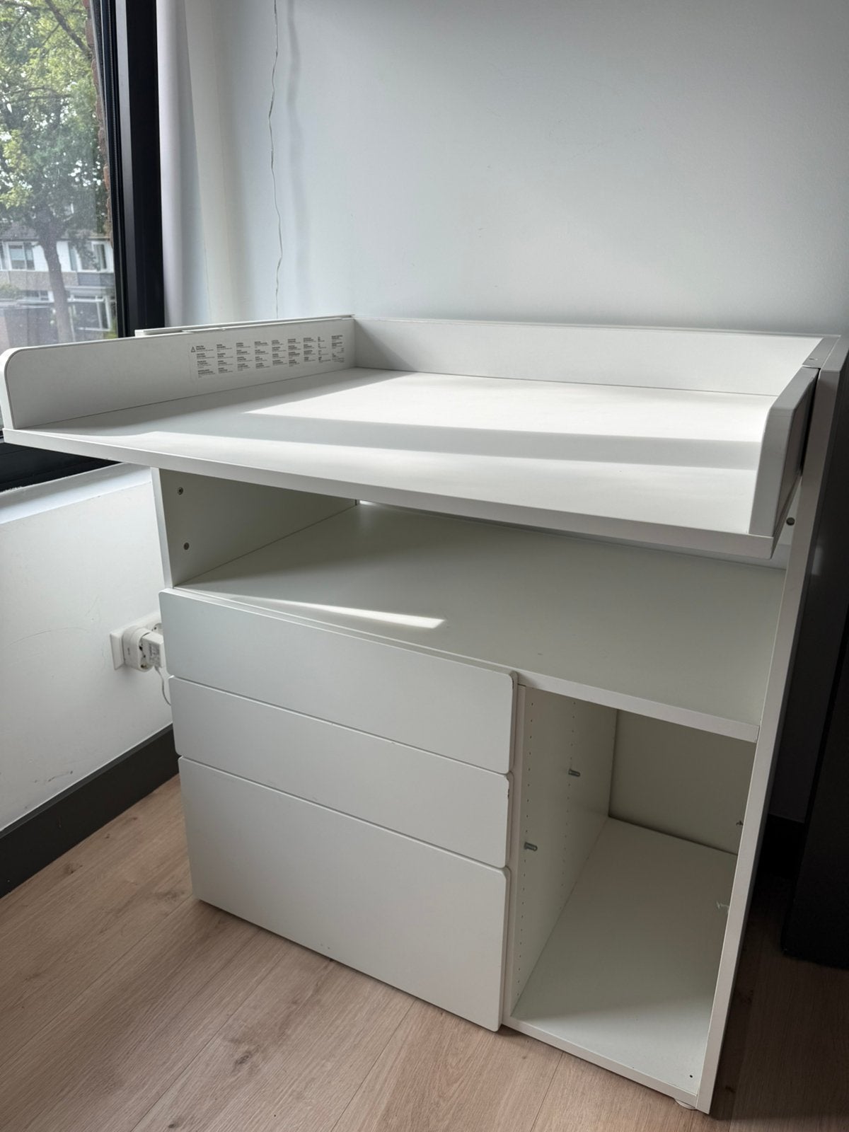 Commode wit Ikea, Kinderen en Baby's, Kinderkamer | Commodes en Kasten, Ophalen, Gebruikt, 50 tot 70 cm, 100 cm of meer