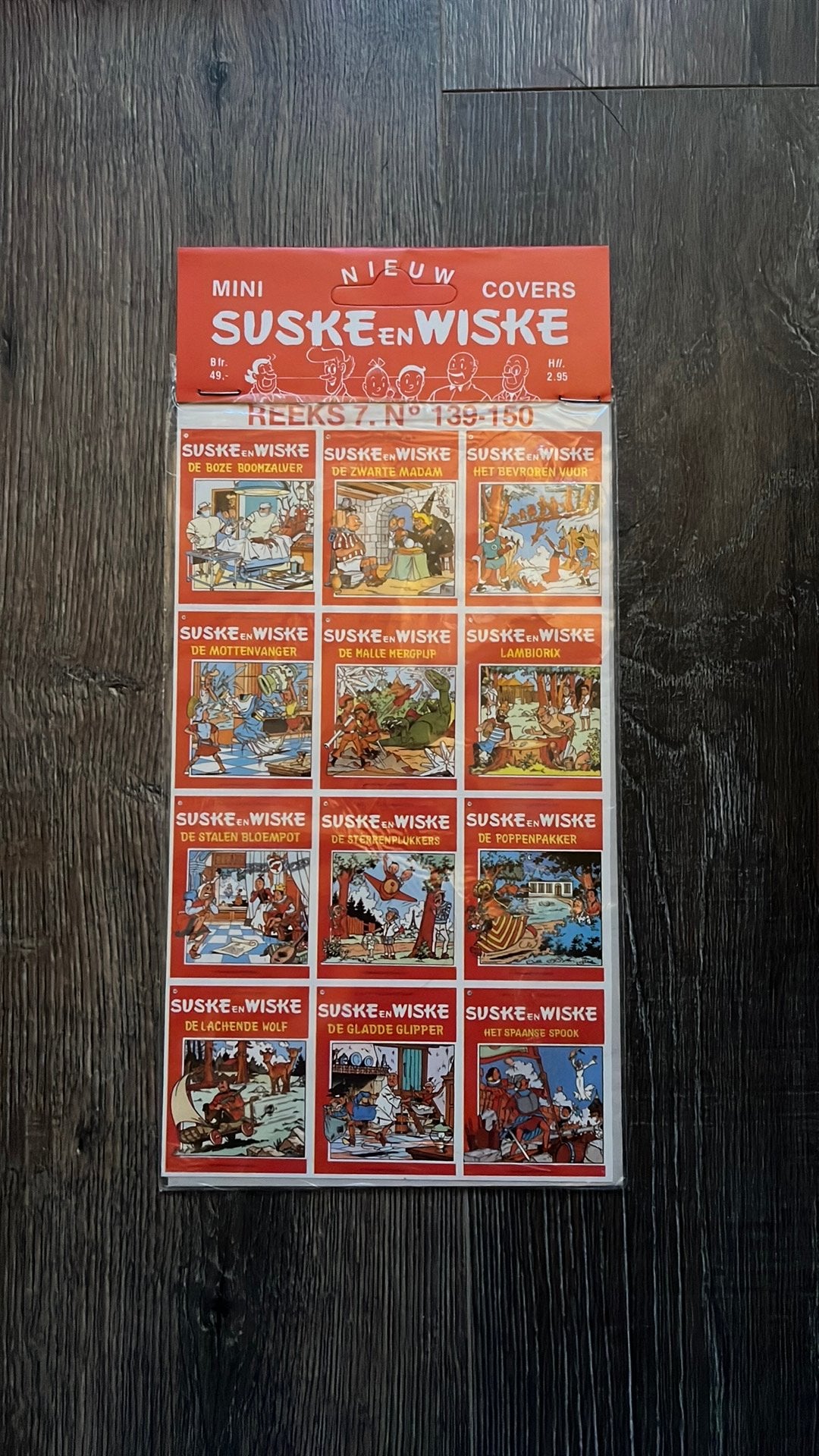 Suske en Wiske mini covers, Meerdere comics, Verzenden, Zo goed als nieuw, Europa
