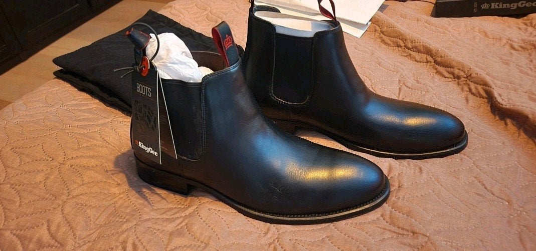 KingGee zwarte laarsjes ( urban boot) maat 42
Nieuw in doos, Zwart, Boots, Ophalen of Verzenden, Nieuw