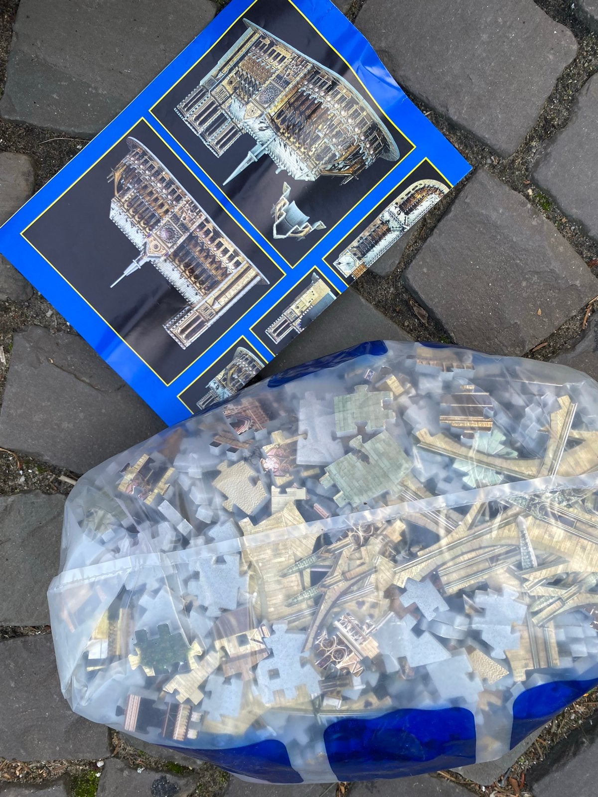 4x Puzz3D 3D Puzzels: Notre Dame, Taj Mahal, Sint Pieter, St, Ophalen of Verzenden, Minder dan 500 stukjes, Gebruikt, Rubik's of 3D-puzzel
