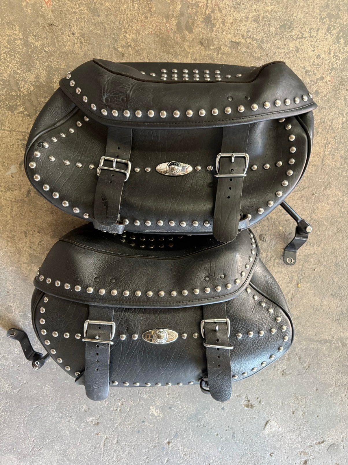 Origineel Tassenset Heritage softail/fat boy vanaf 2000, Ophalen of Verzenden, Gebruikt