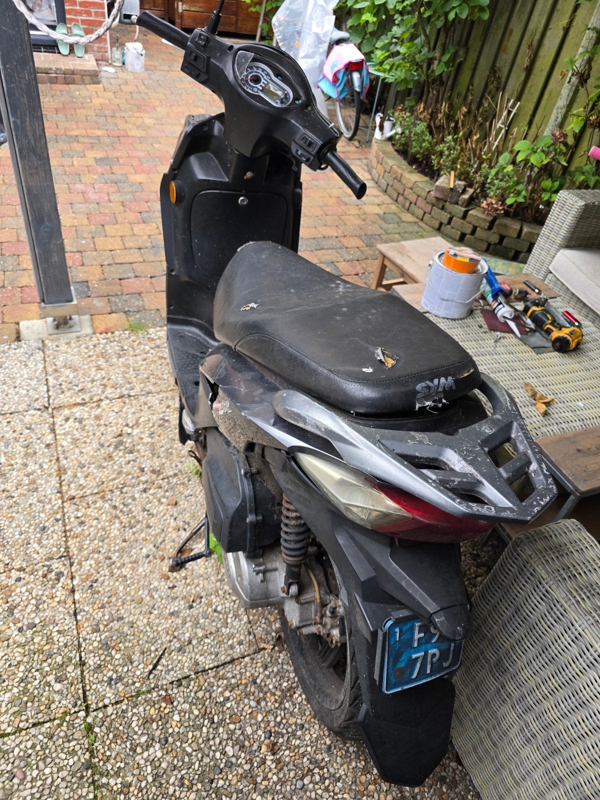 te koop symphony sr, Fietsen en Brommers, Gebruikt, Overige modellen, Ophalen of Verzenden, Benzine