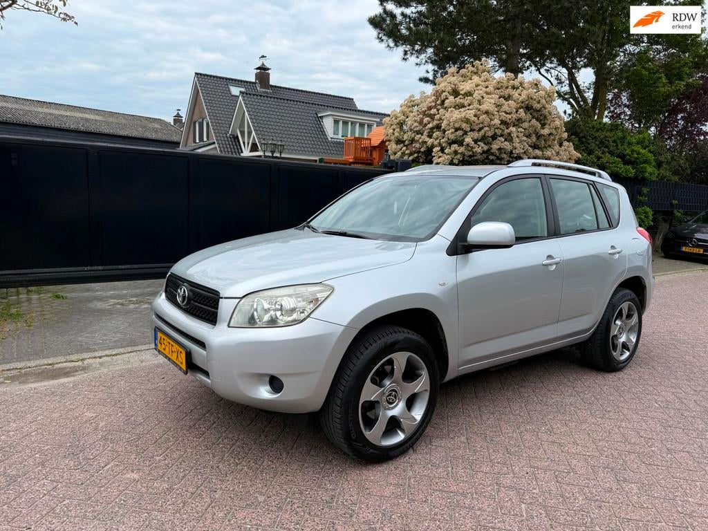 Toyota RAV4 2.0 VVTi Linea Terra Airco zilver model 2007, Auto's, Toyota, 1998 cc, 2000 kg, Origineel Nederlands, Handgeschakeld