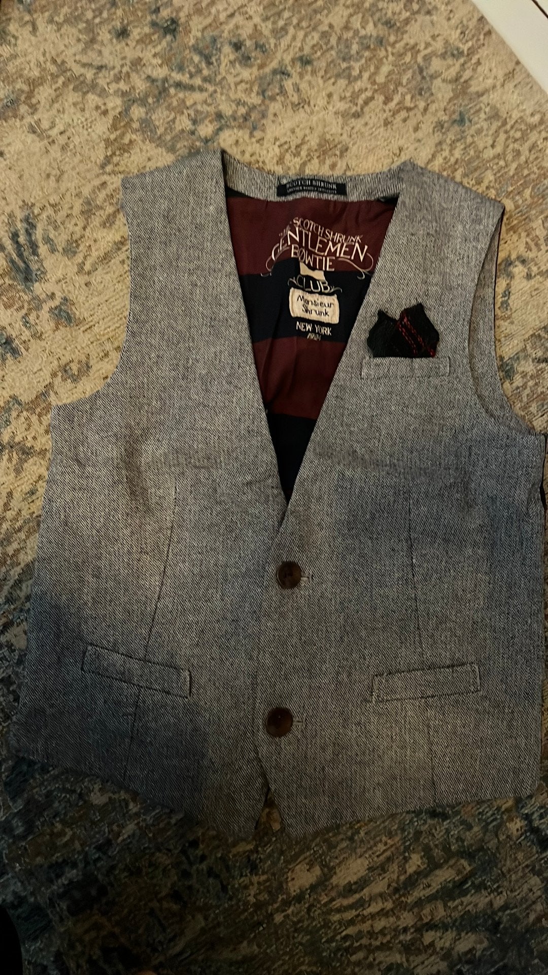 Scotch Shrunk gilet maat 152, 12 jaar, Ophalen of Verzenden, Zo goed als nieuw, Jongen, Trui of Vest