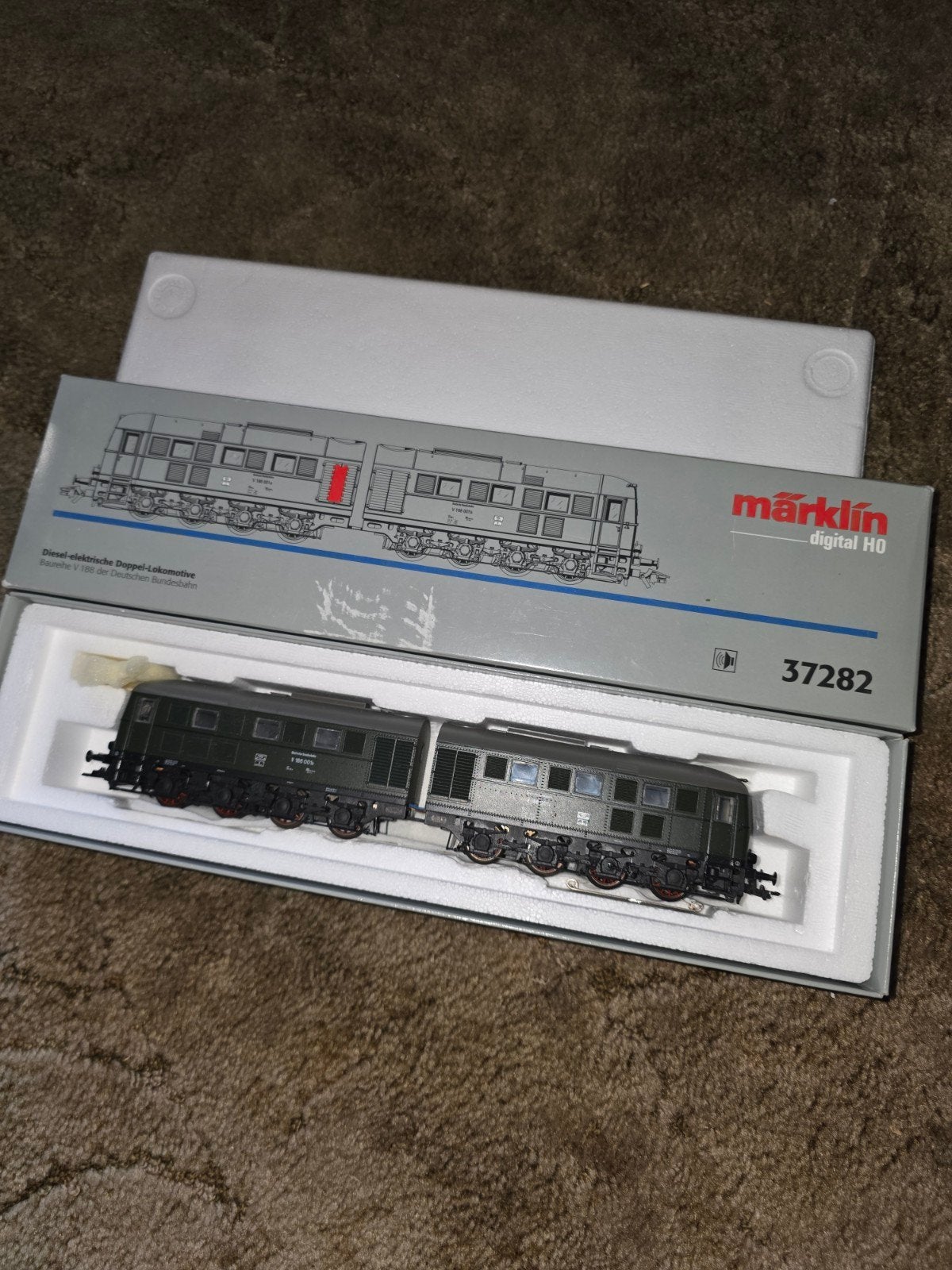 Märklin Digitale Loc met Geluid - Hoogwaardig Model, Ophalen of Verzenden
