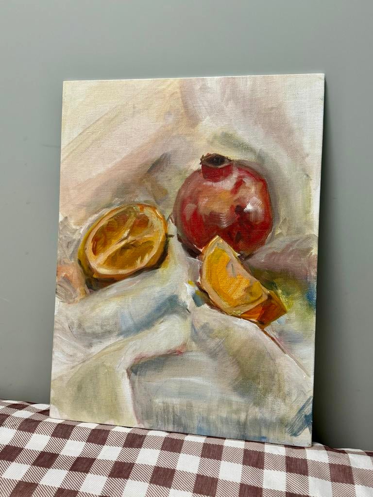 Origineel olieverf schilderij op canvas - Uniek kunstwerk, Ophalen of Verzenden