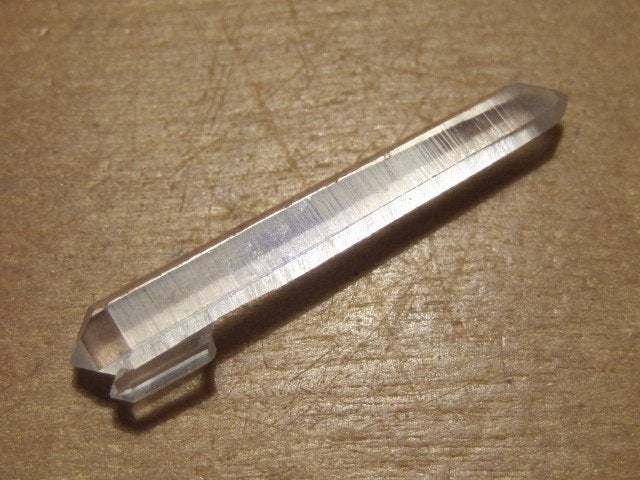 min. 6x ruwe edelsteen LEMURIAN KRISTAL (5) dubbeleinder, Verzenden, Mineraal