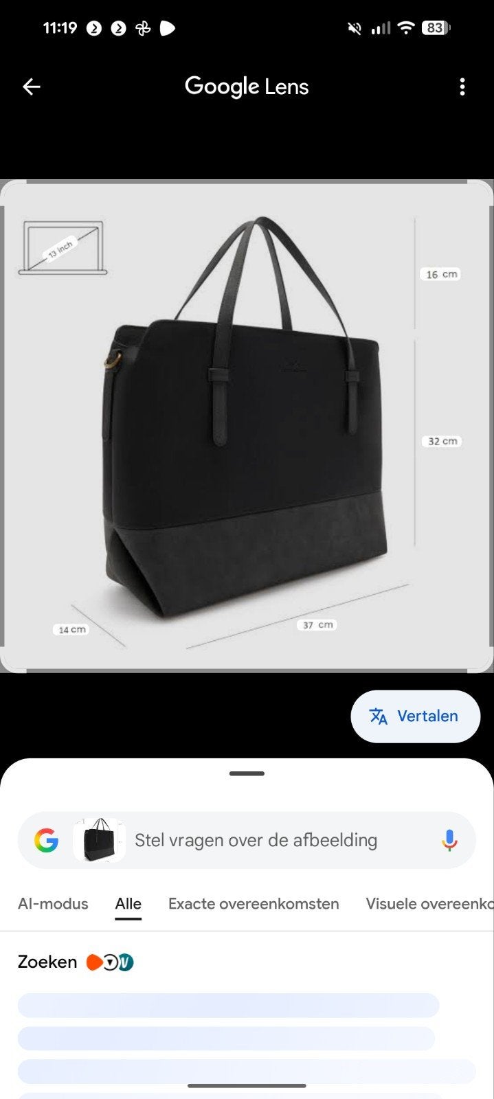 Nieuwe Violet Hamden tas, Ophalen, Nieuw, Zwart, Handtas