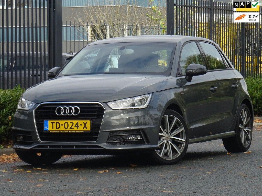 Audi A1 Sportback 1.0 TFSI S-LINE 5DRS NAP/NAVI/PDC/NW APK, Auto's, Audi, Voorwielaandrijving, Euro 6, 95 pk, 23 km/l