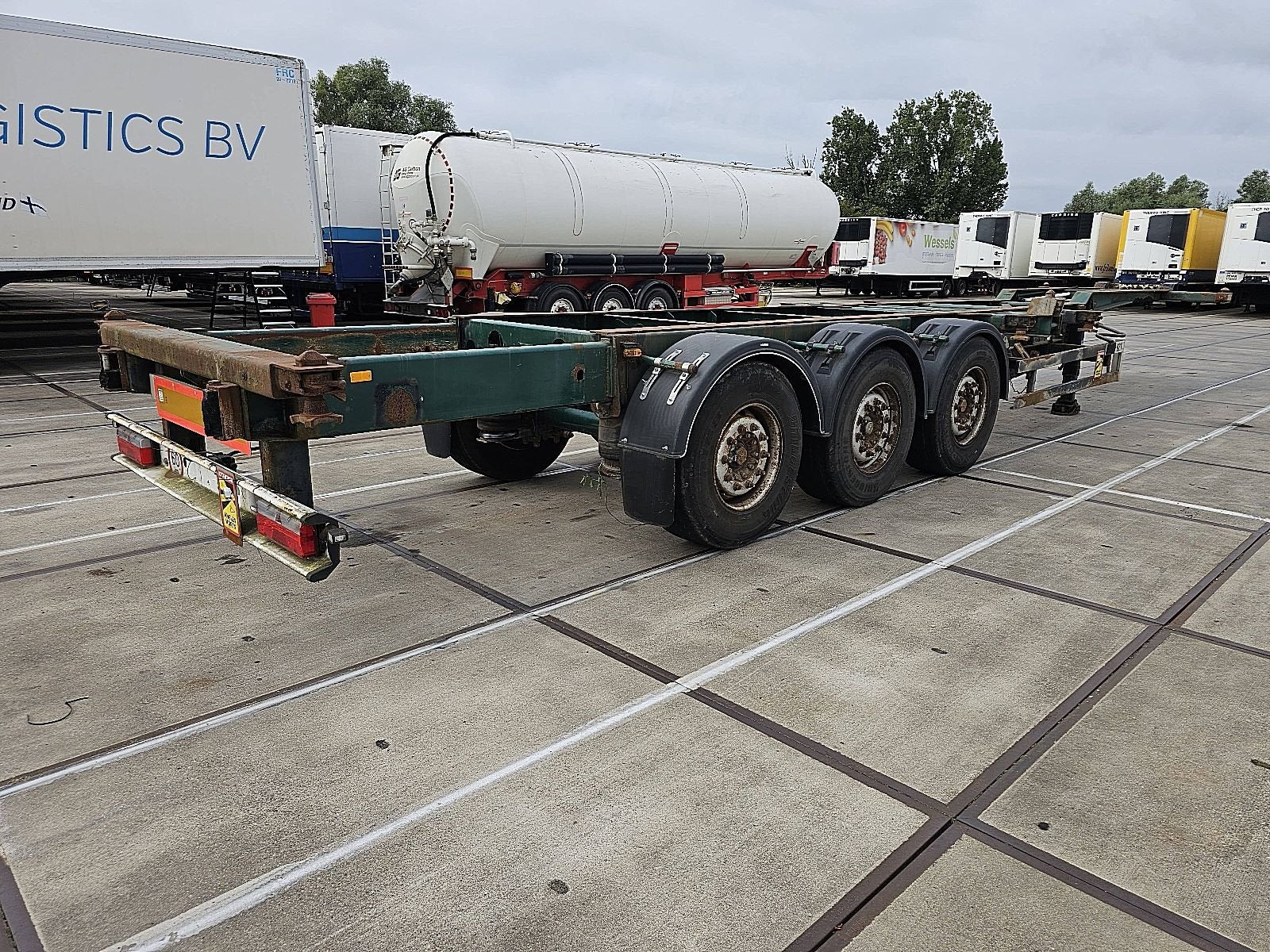 SCHMITZ SCF 24 G 40ft, Auto's, Overige kleuren, Bedrijf, Aanhangers en Opleggers, Te koop