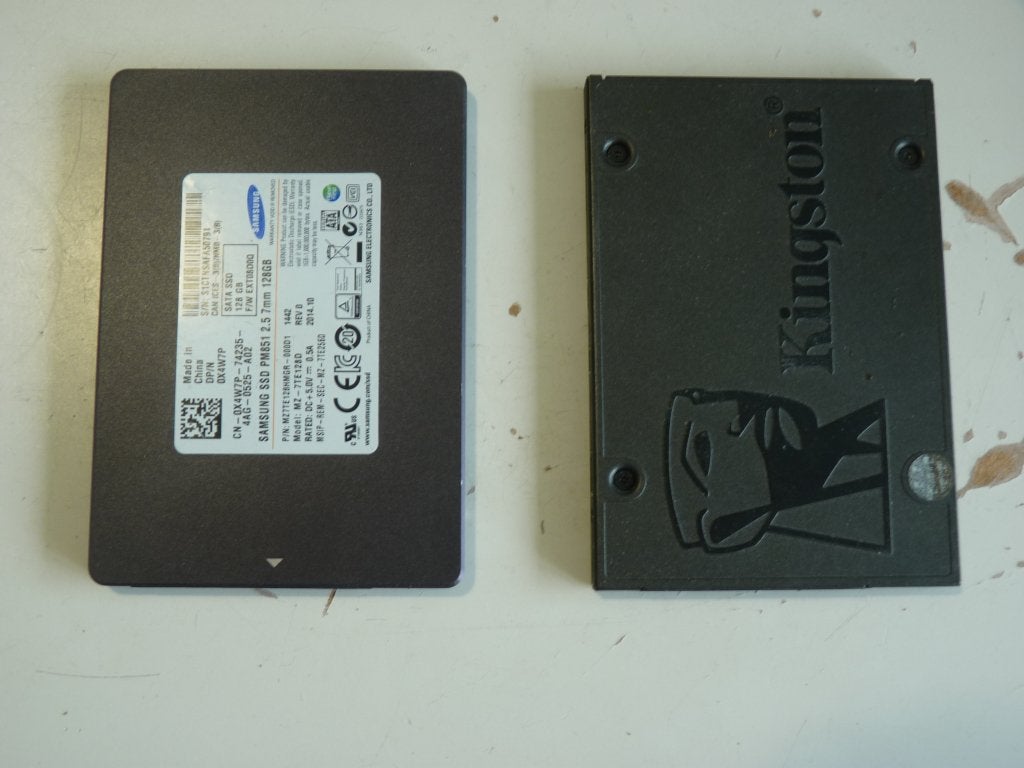 2x 120gb ssd, Samsung en Kingston, Samsung/kingston, Ophalen of Verzenden, Zo goed als nieuw, Desktop