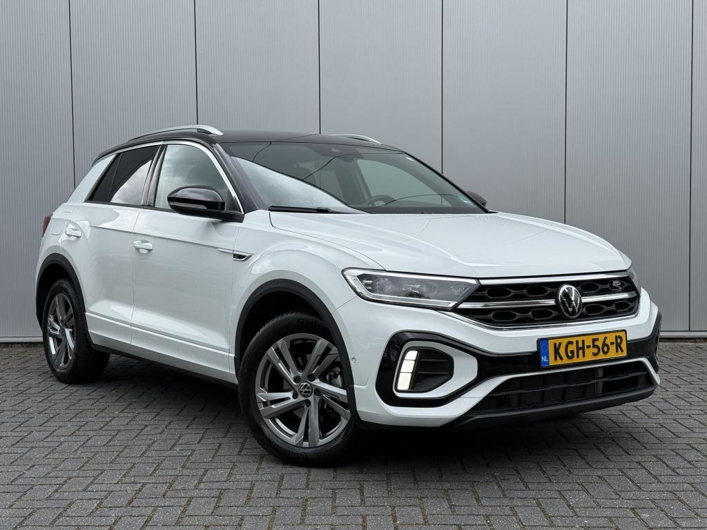 Volkswagen T-Roc 1.5 TSI R-Line Carplay Camera Led Acc Trekh, Auto's, Volkswagen, Euro 6, 4 cilinders, Wit, Bedrijf