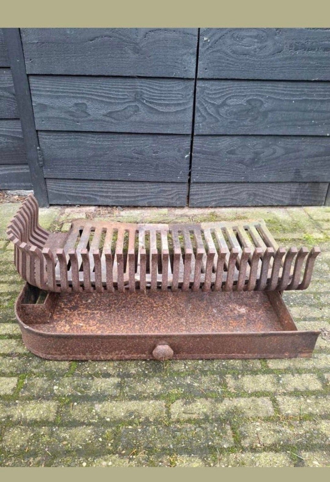 Stookrooster Helex met inzetladen Haardbak haardkorf, Ophalen of Verzenden, Vrijstaande haard
