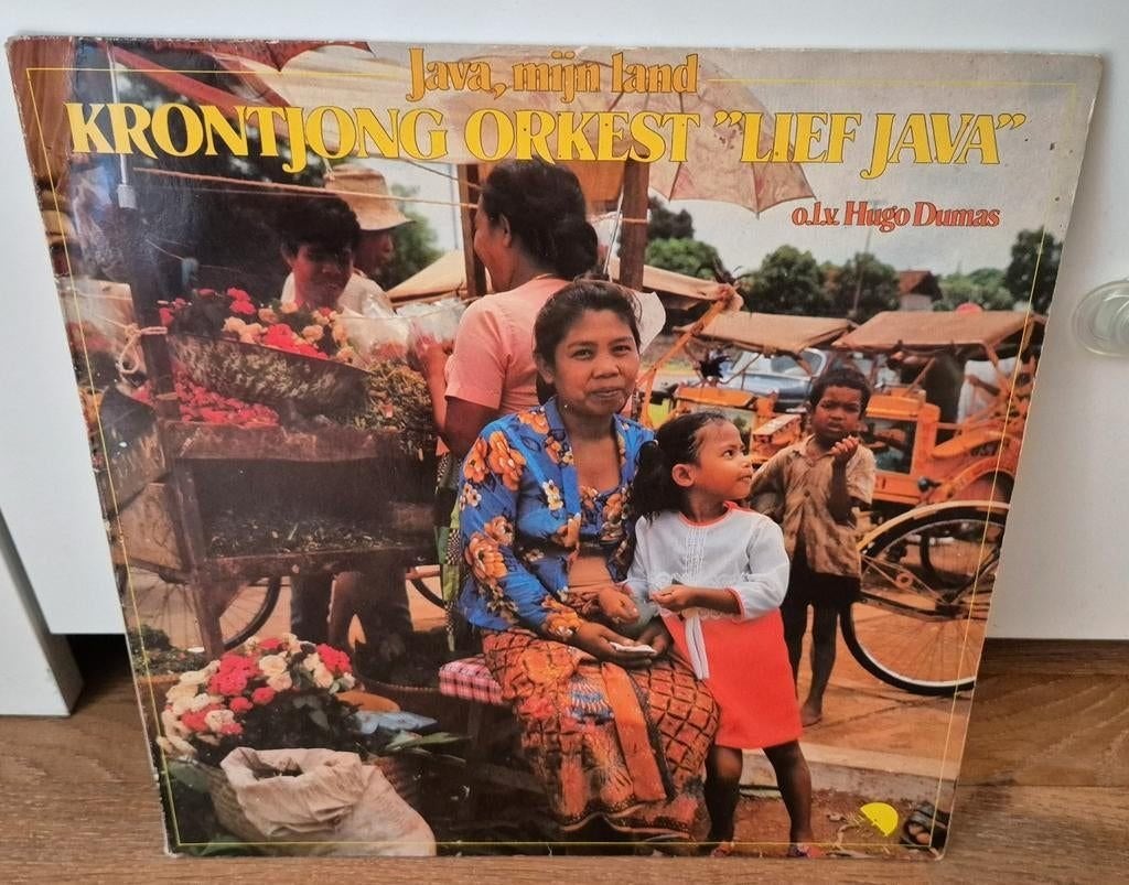 LP Krontjong Orkest "Lief Java" – Java, Mijn Land, Ophalen of Verzenden