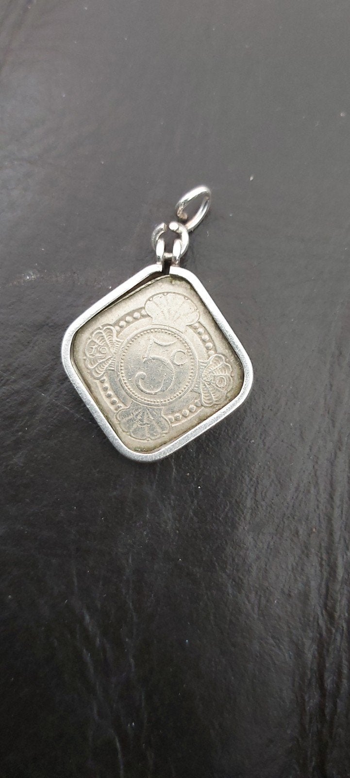 5ct Nederland 25 jaar vrij. met Juliana en Bernhard, Ophalen